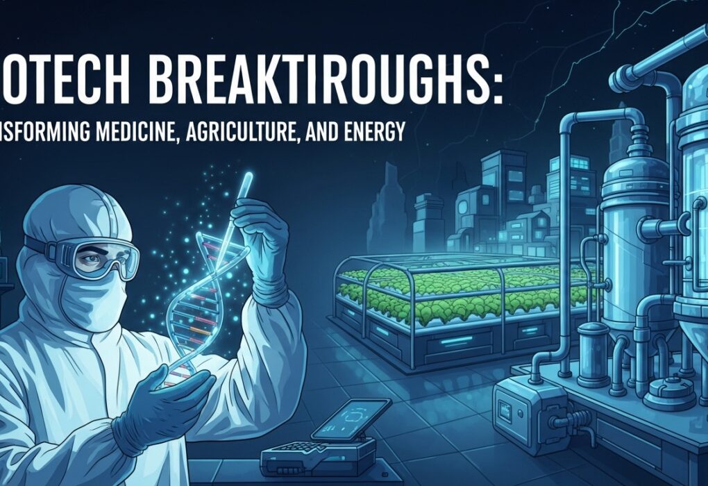 Biotech Breakthroughs: Transforming Medicine, Agriculture, and Energy